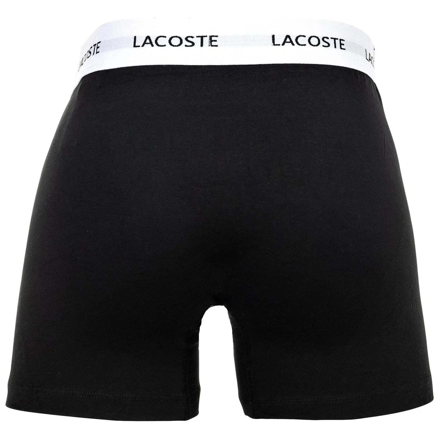 Боксеры 3er Pack черные, Lacoste, черный — фото 3