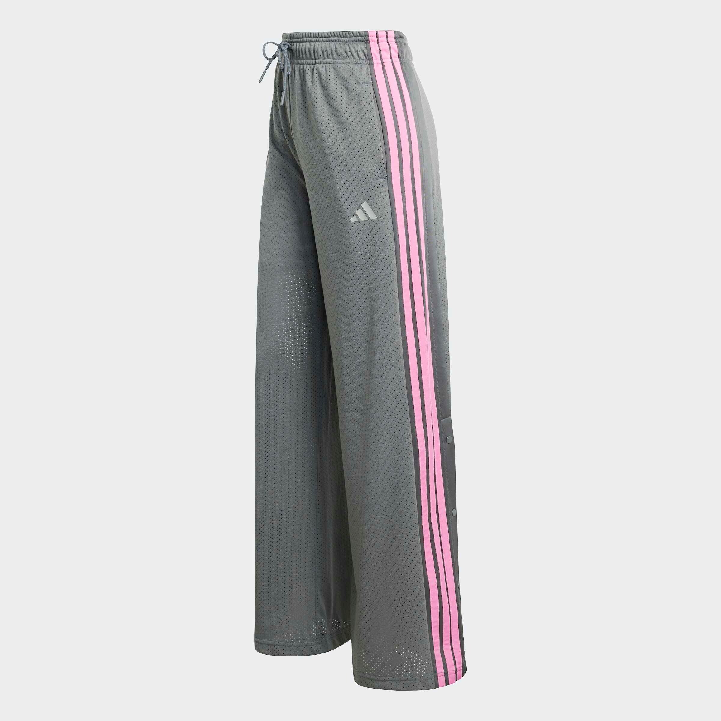 Adidas Sportswear Широкие спортивные штаны 'Stadium' в темно-сером цвете — фото 2