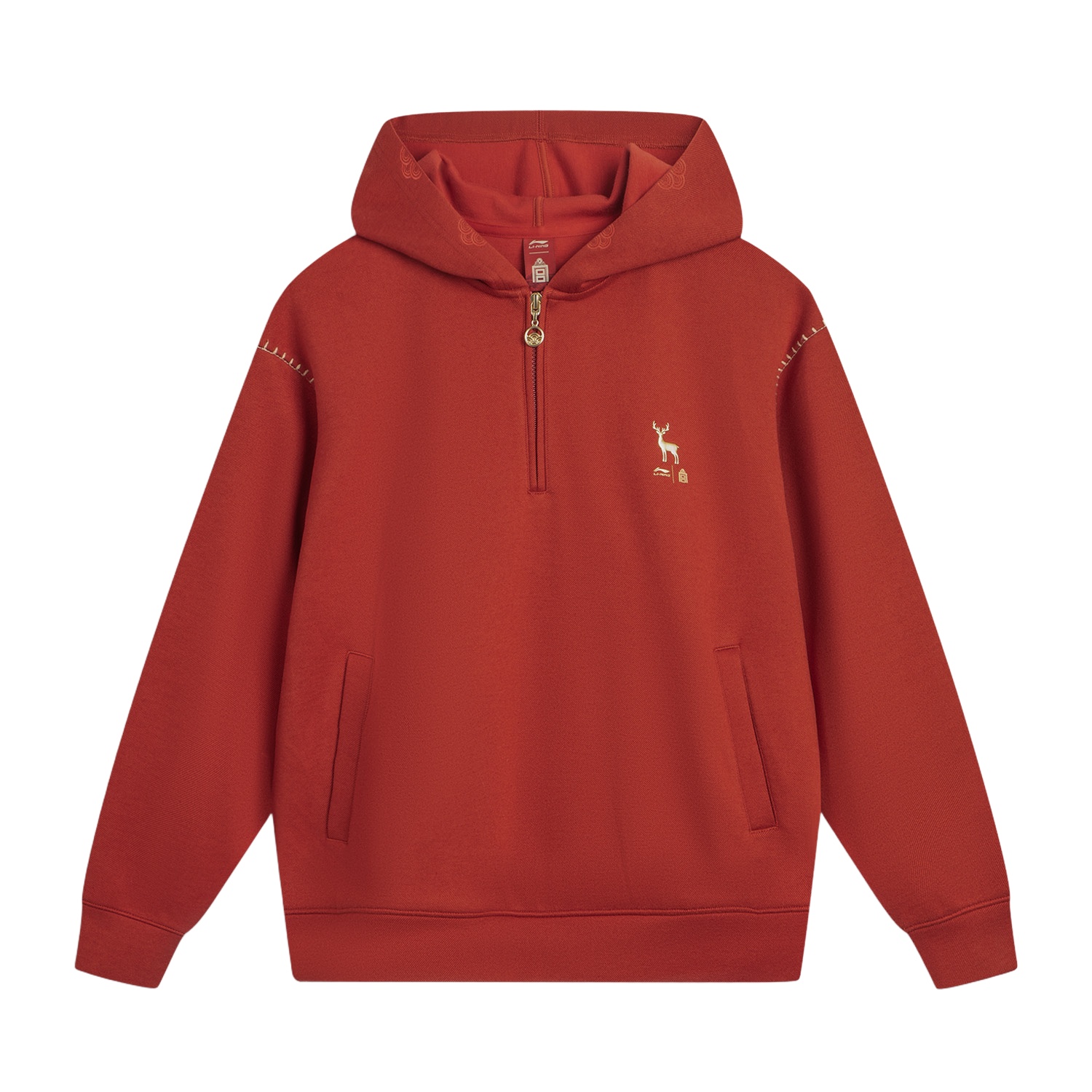 

Толстовка Sports Life Collection женская LINING, темно-оранжевый