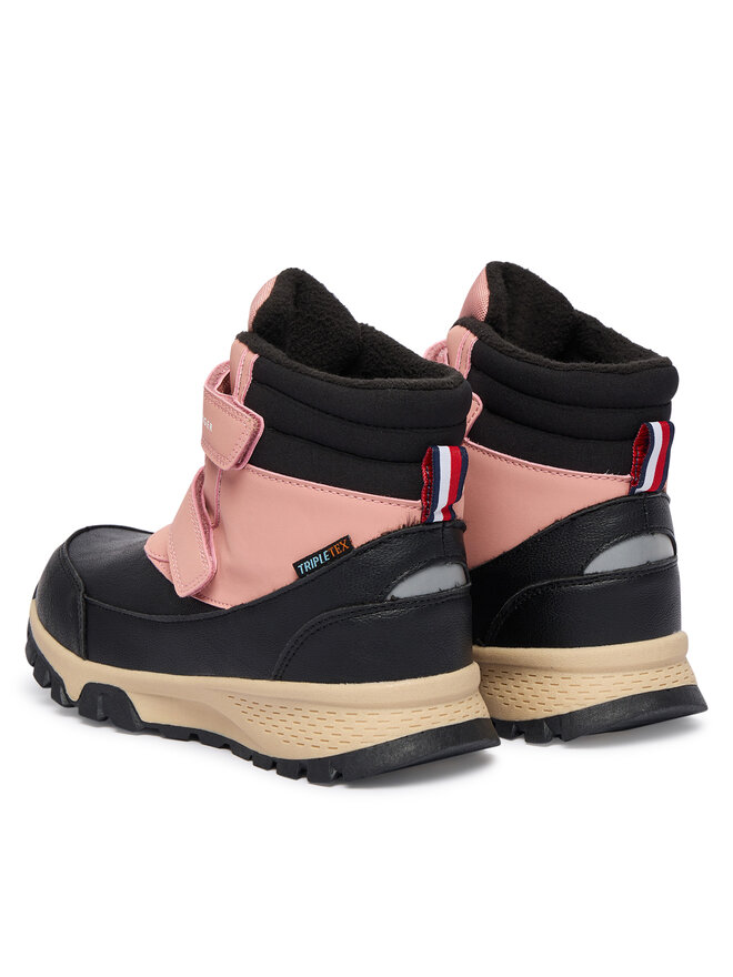 Зимние сапоги Velcro Bootie T1A5-34048-1592 S Tommy Hilfiger, черный — фото 3