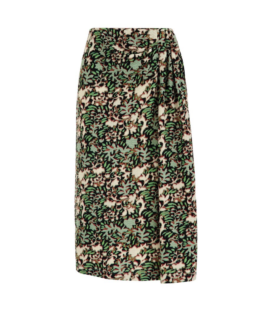 

Юбка миди WE Fashion Skirt, черный