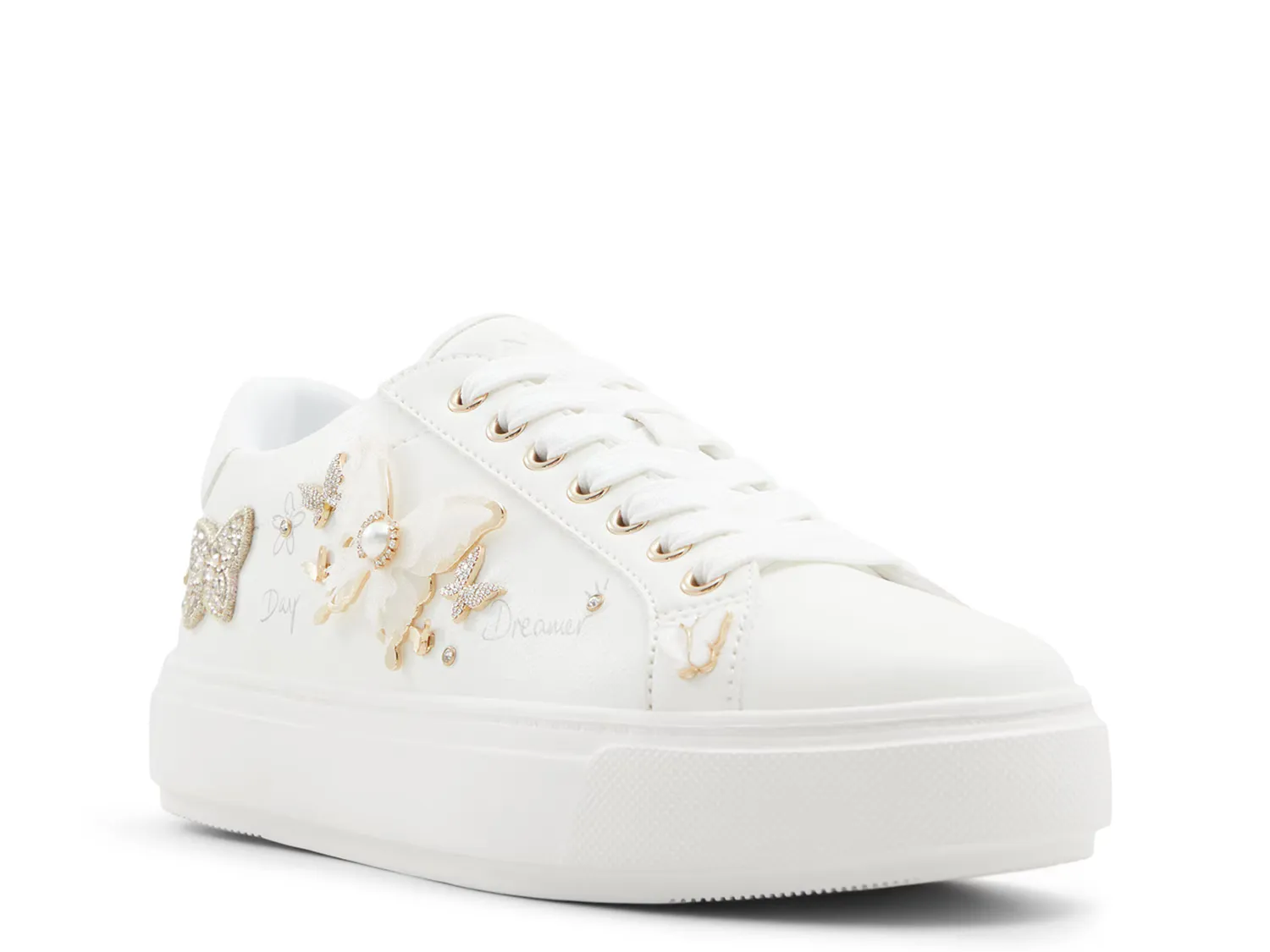 

Кроссовки Pearlwing Platform Sneaker Aldo, белый