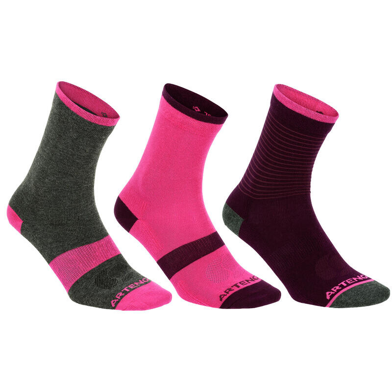 

Теннисные носки Artengo, цвет fluoreszierendes magenta/dunkelgrau