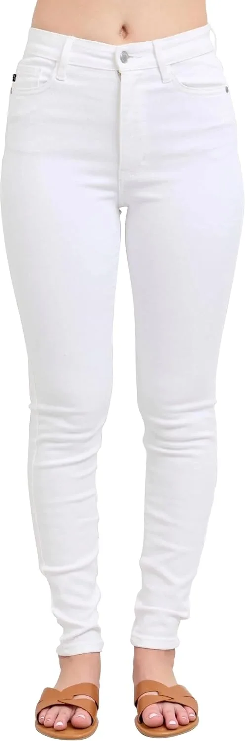 

Judy Blue джинсы женские High-Rise Bright White Skinny