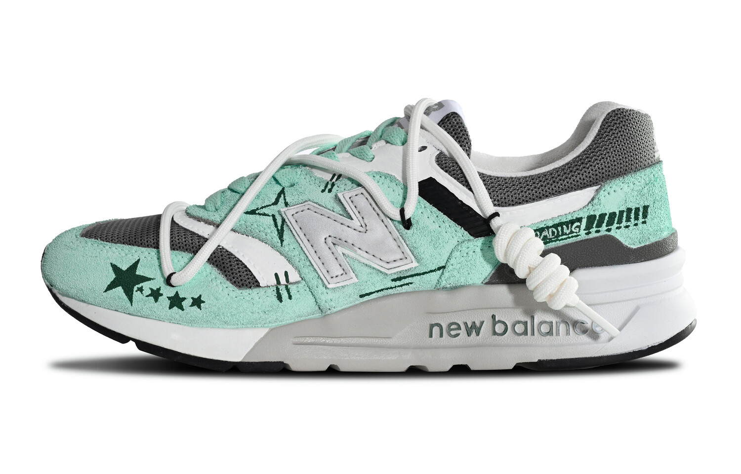 

Кроссовки New Balance NB 997 Lifestyle Shoes Unisex Low-top Green, зеленый