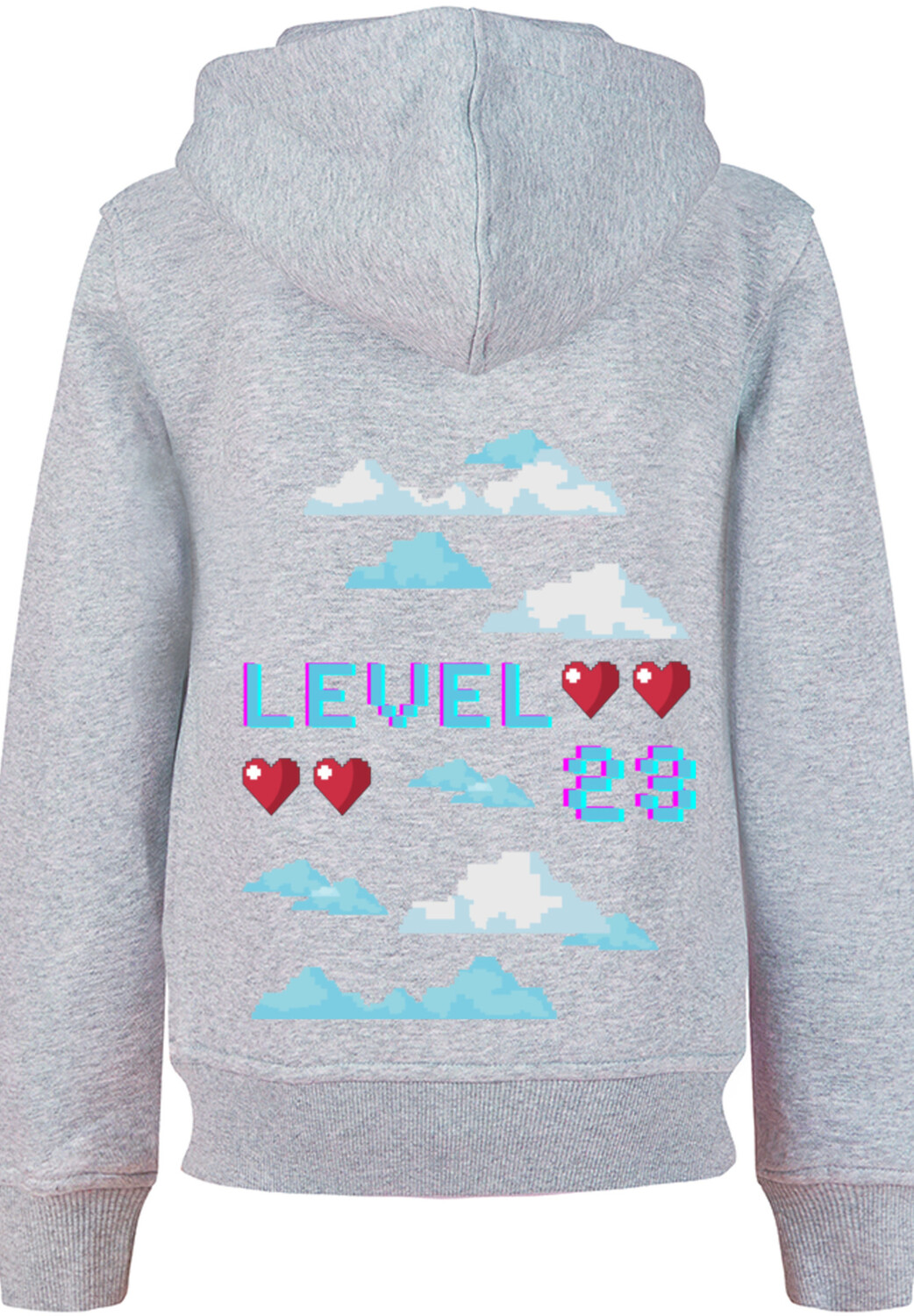 

Пуловер F4NT4STIC Hoodie Happy New Year Silvester 2023, цвет grau meliert
