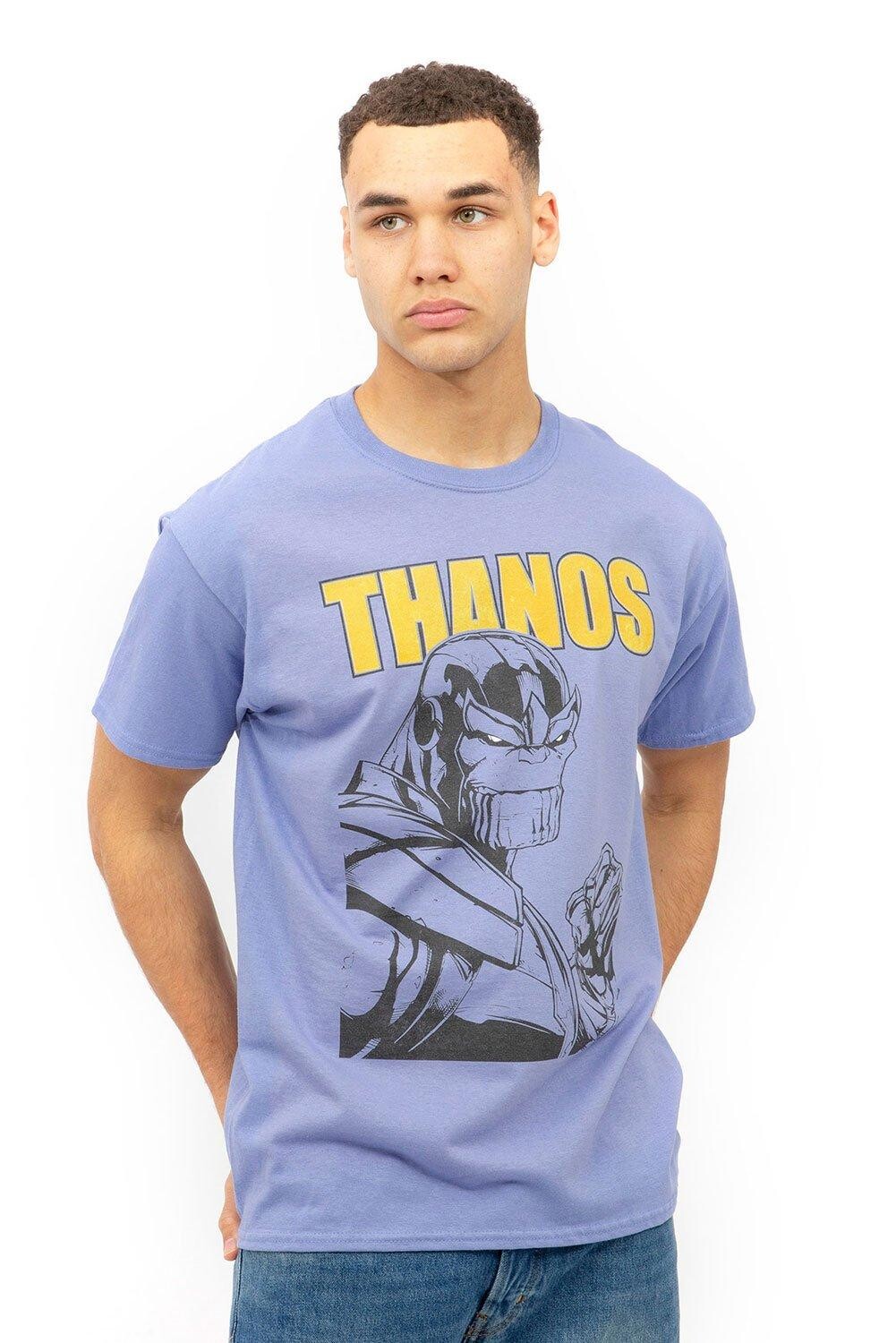

Хлопковая футболка «Танос» Marvel, фиолетовый