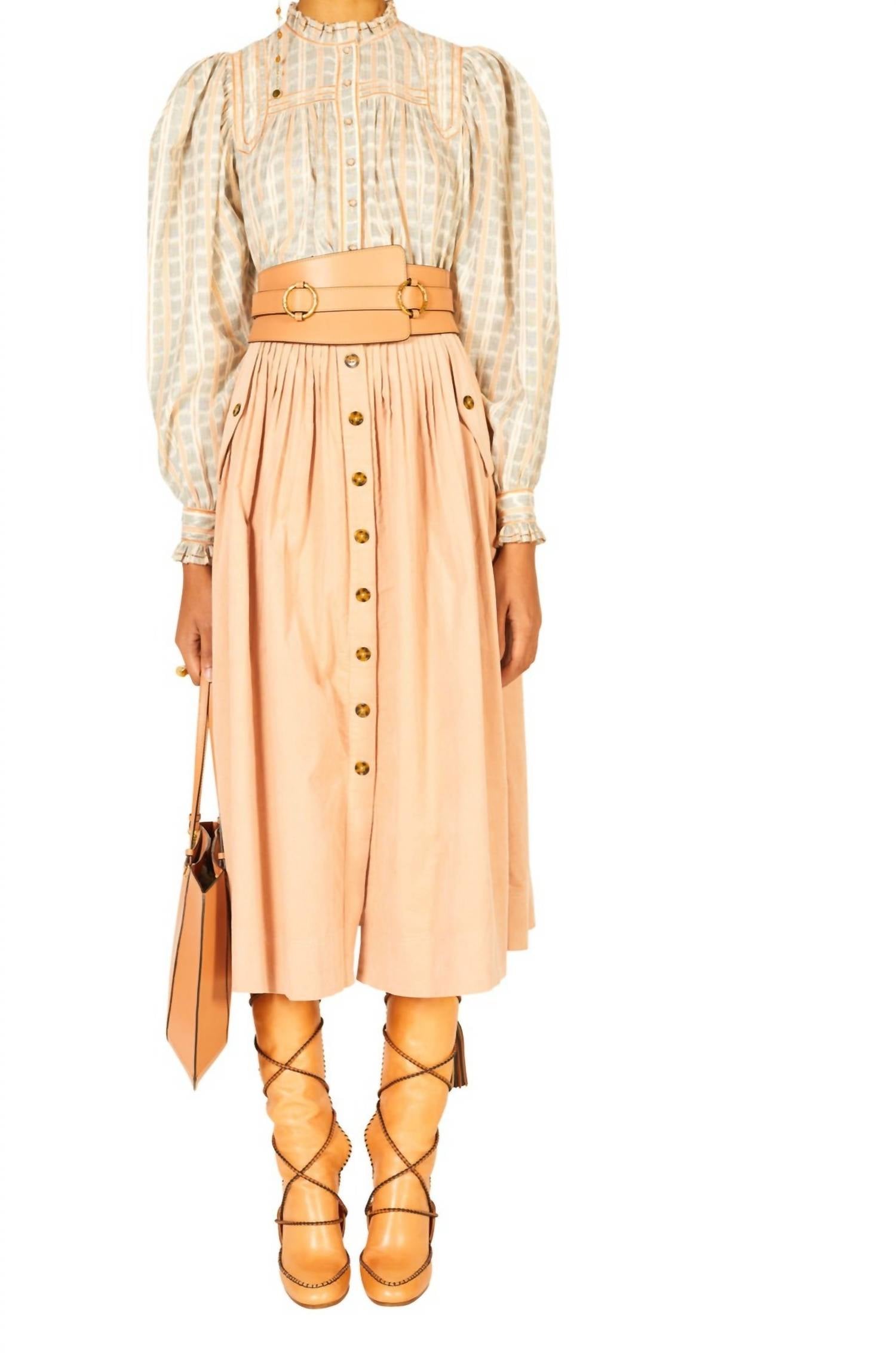 

Юбка Juliette в цвете Pale Oak Ulla Johnson