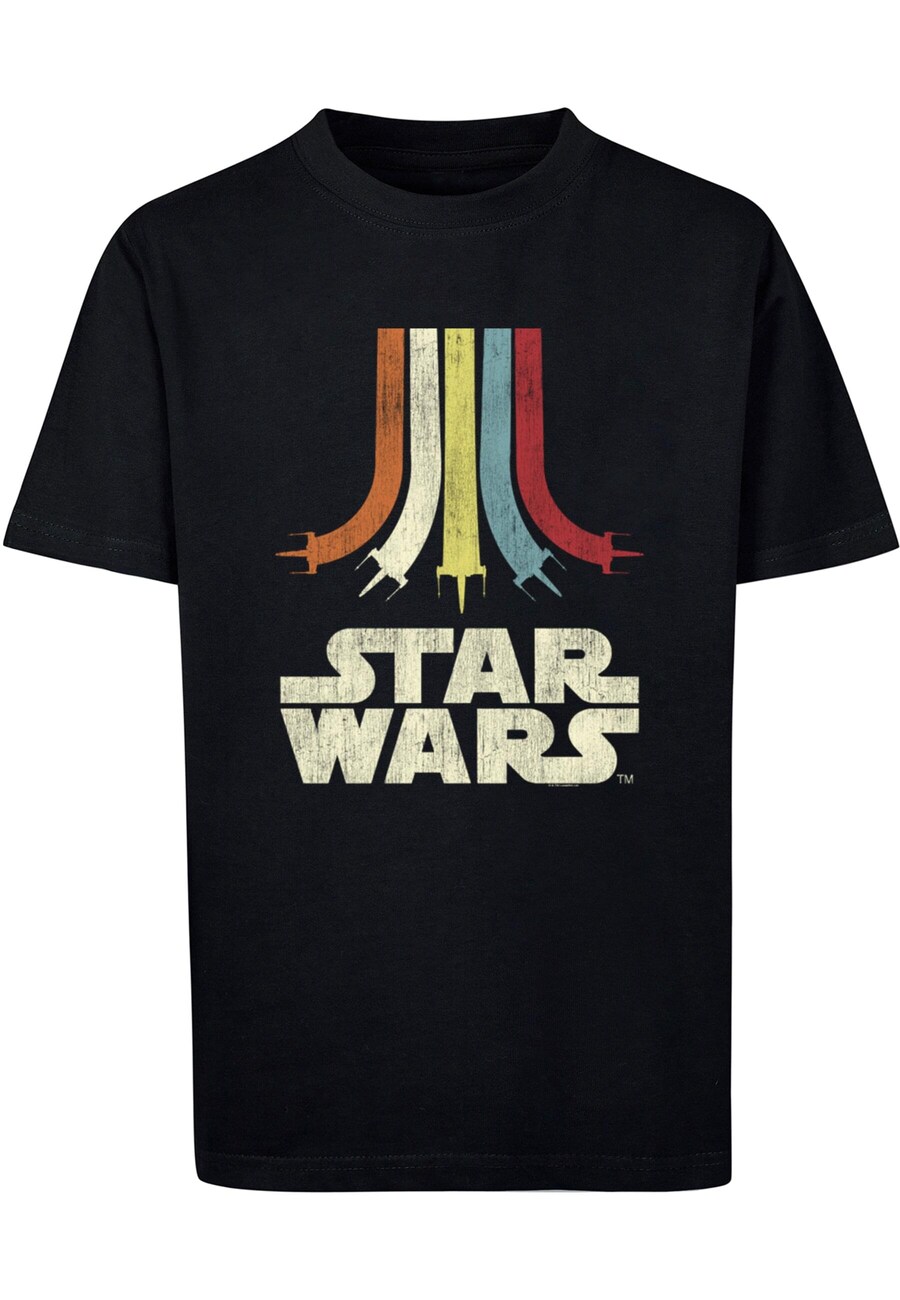 

Рубашка ABSOLUTE CULT Star Wars - Retro Rainbow, черный