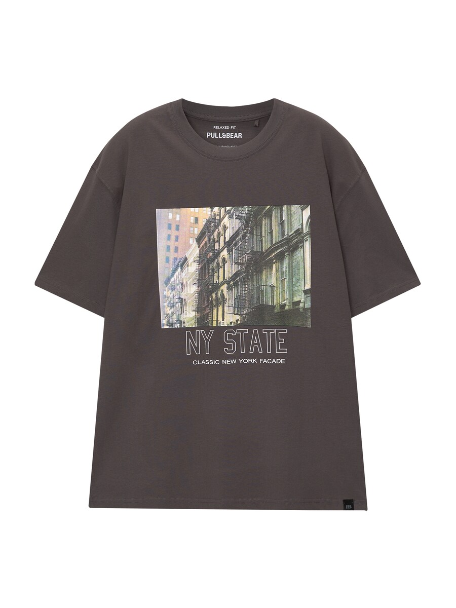 

Рубашка Pull&Bear, антрацит