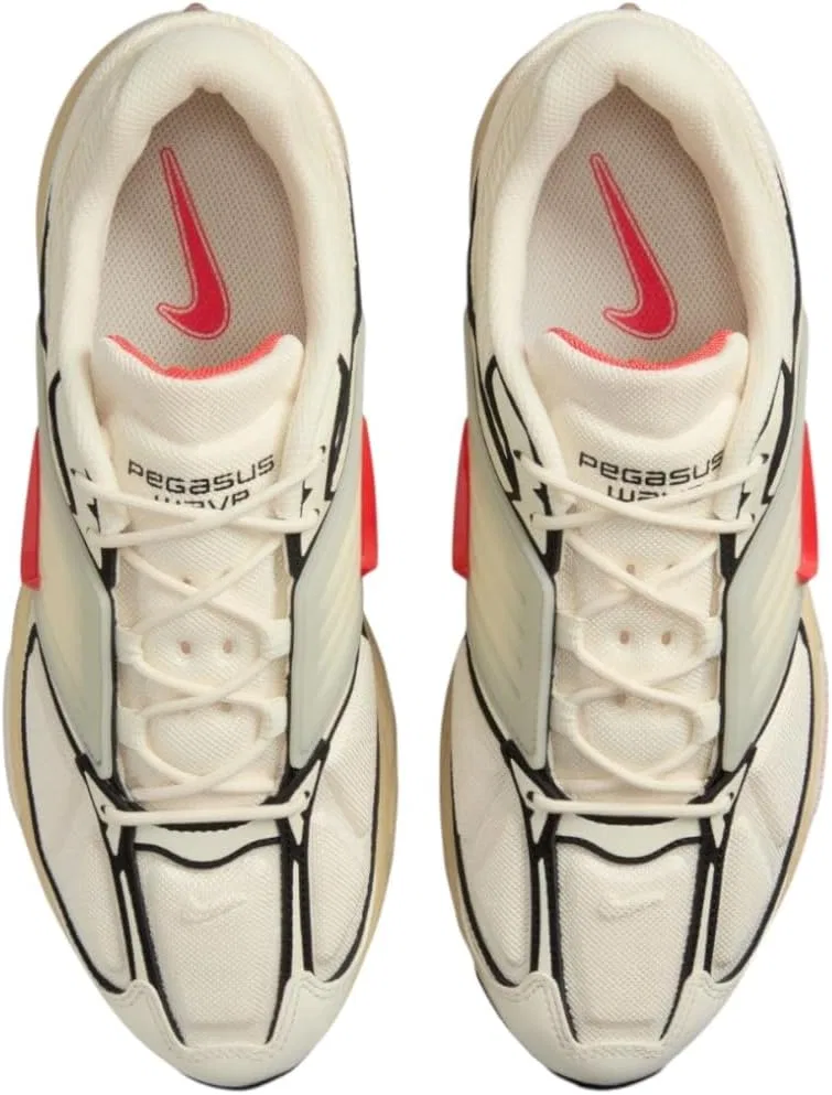 Мужские кроссовки Nike Air Pegasus Wave, Coconut Milk Picante Red Black — фото 4