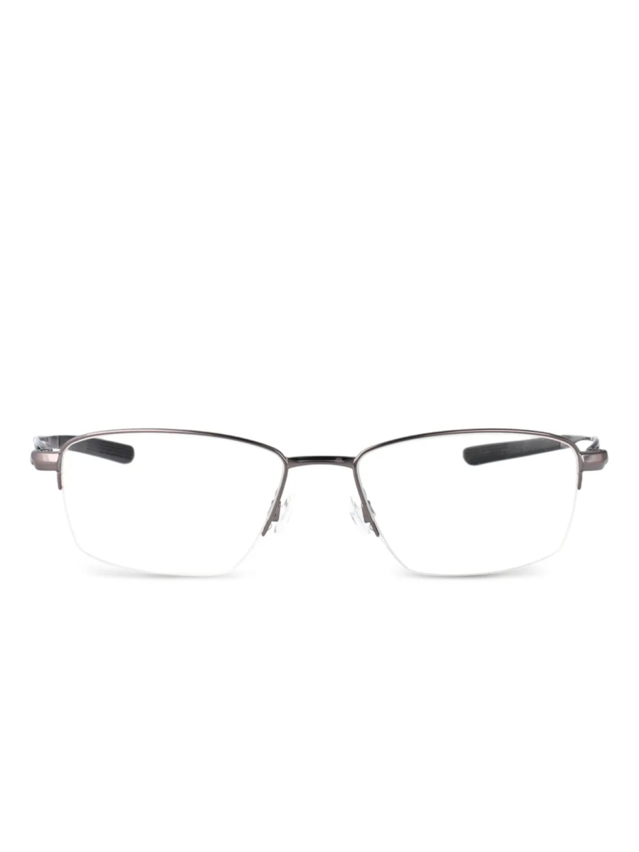 

Nike 6045 rectangle-frame очки, серебряный