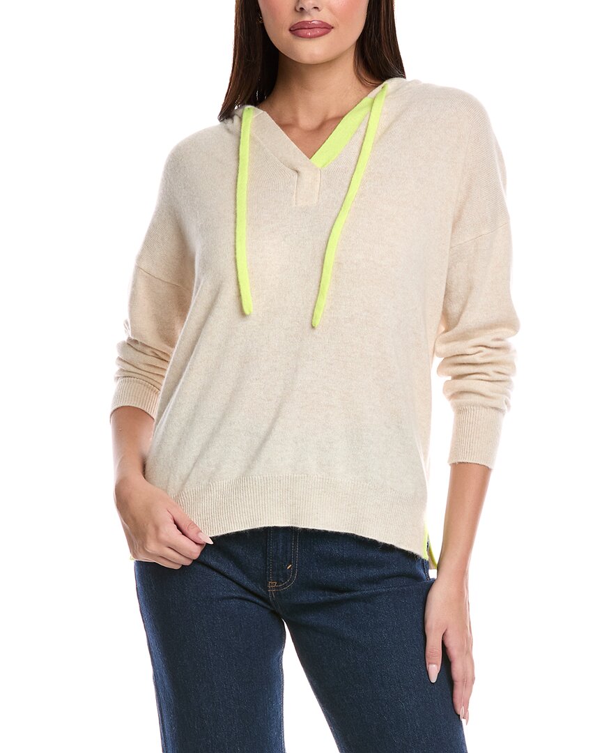 

Бродди Кашемир Харпер Кашемировый худи Brodie Cashmere, белый