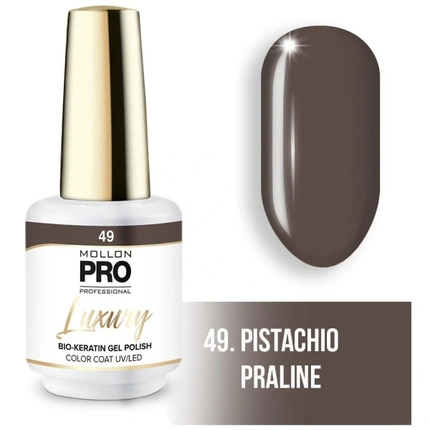 

Mol Luxury 49 - полуперманентный лак для ногтей Mollon Pro