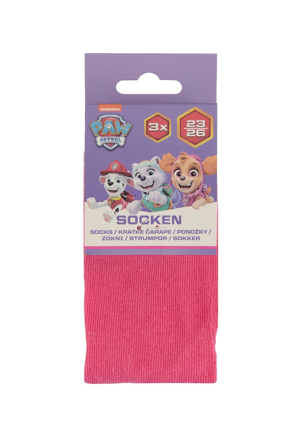 

Носки SET 6 PAAR Paw Patrol, розовый