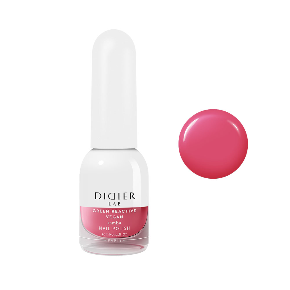 

Веганский лак для ногтей vegan nail polish Didier Lab, цвет samba, 10 мл