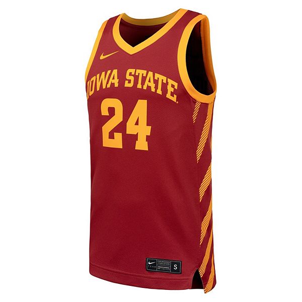 Мужская баскетбольная форма Iowa State Cyclones #24 Nike — фото 3