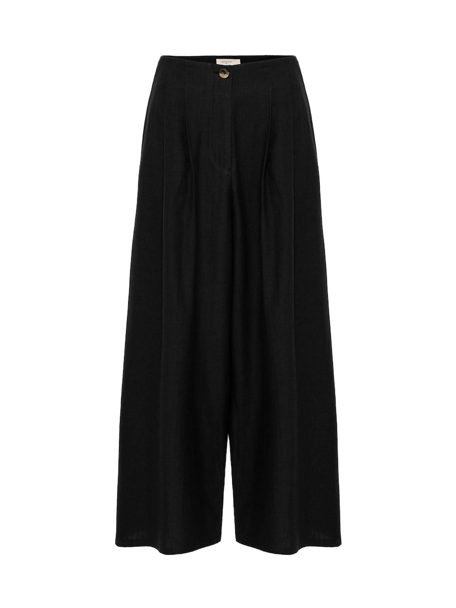 

Широкие брюки со складками спереди Antioch, черный