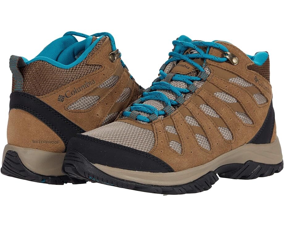 

Походные ботинки Columbia Redmond III Mid Waterproof, цвет Khaki II/Sea Level