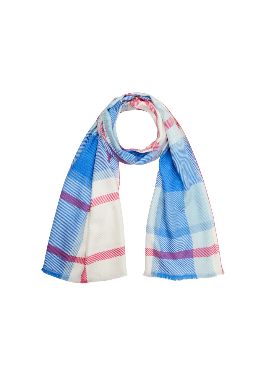 

Шарф s.Oliver Scarf, цвет Cream/Blue/Red