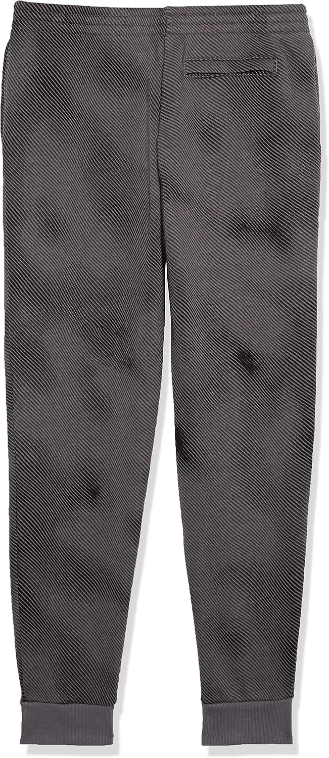 Детские спортивные брюки Under Armour Rival из флиса с принтом, (001) Black//White — фото 2