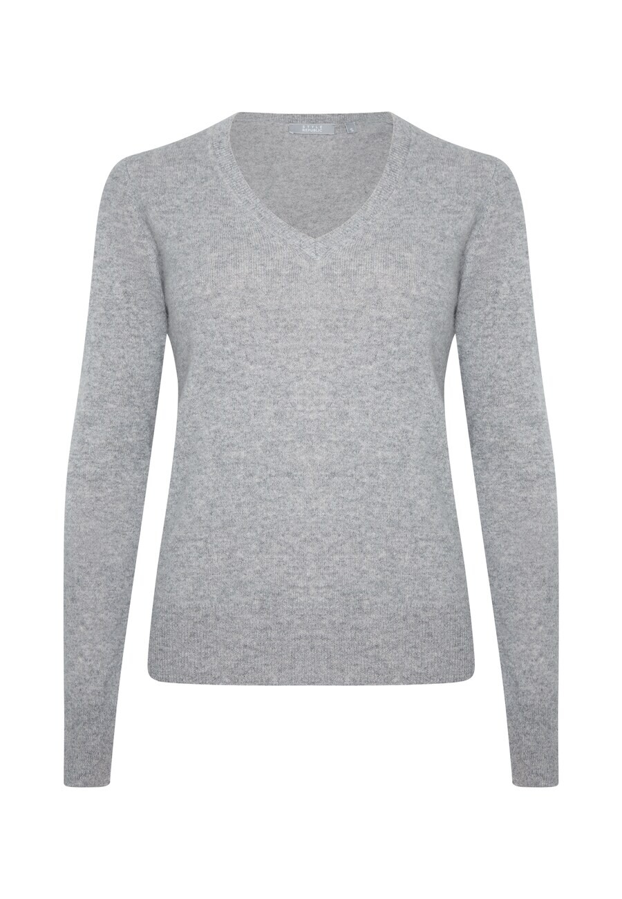 

Тонкий вязаный свитер Style Republic Sweater, светло-серый
