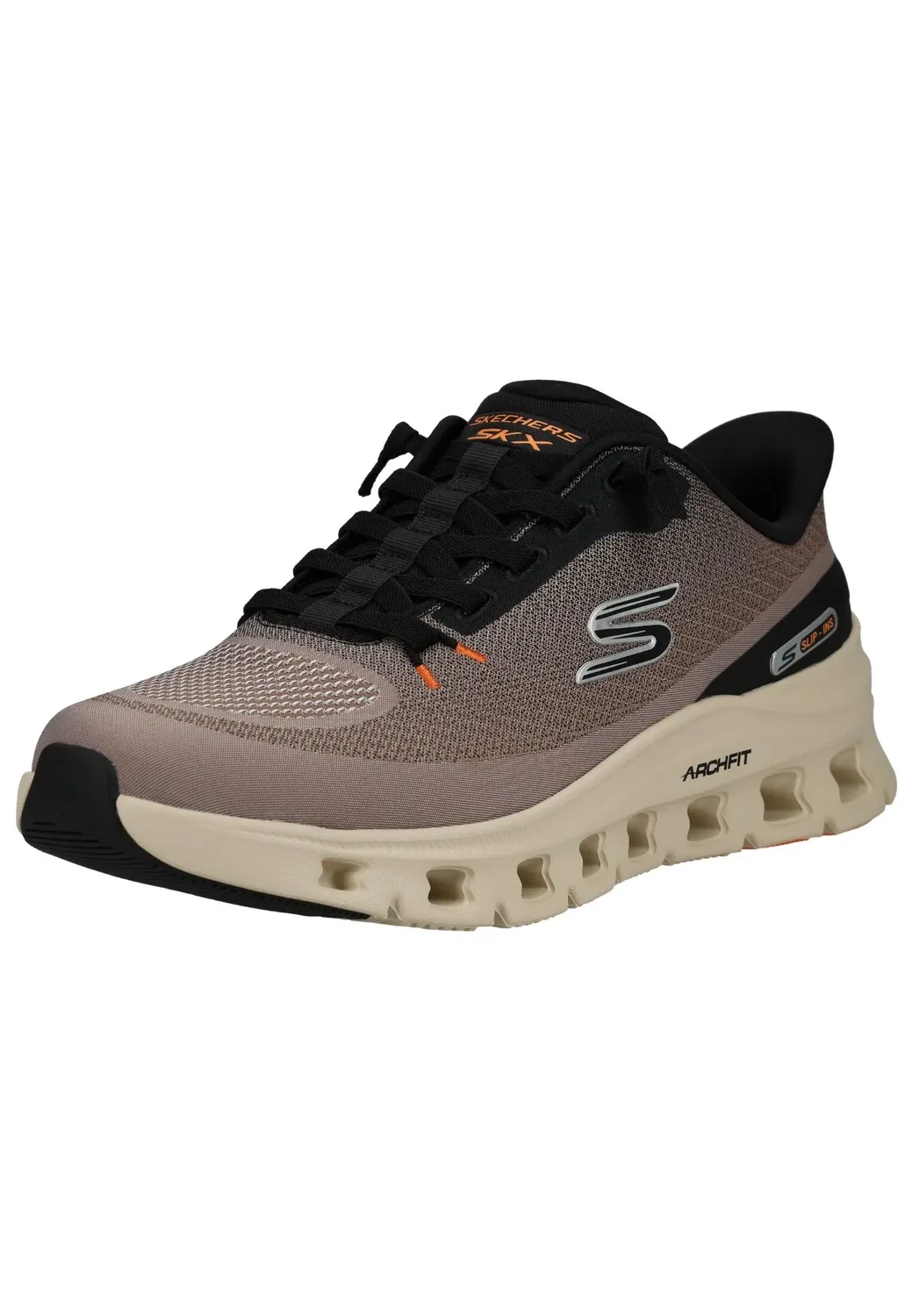 Кроссовки с технологией Slip-Ins Skechers, серый/черный