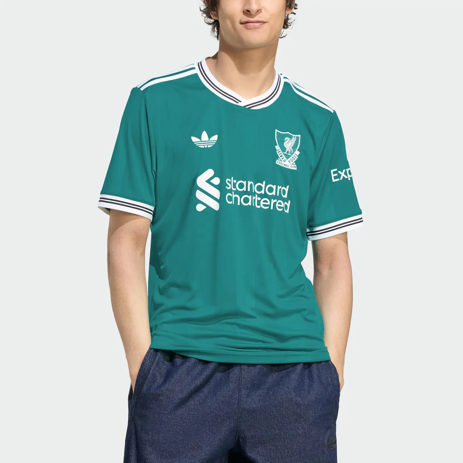 Футболка Adidas X Liverpool FC 25/26 Adidas Originals, зеленый — фото 4
