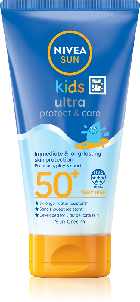 

Солнцезащитное молочко для защиты от солнца и игр для детей SPF 50+ Nivea, 150 мл