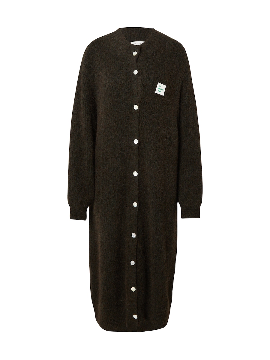 

Вязаный кардиган AMERICAN VINTAGE EAST, темно-зеленый