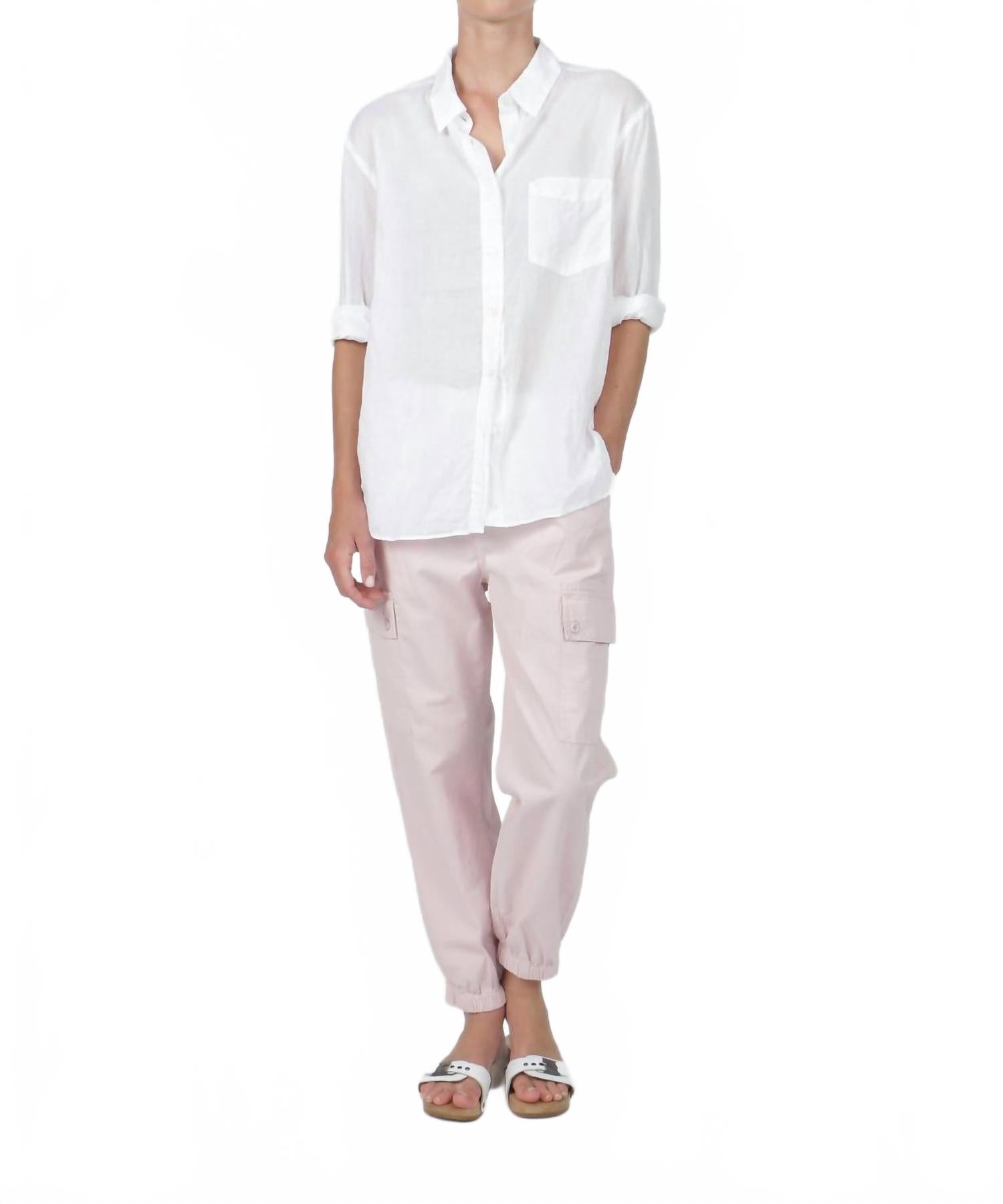 

Белая рубашка с длинным рукавом Airy G1