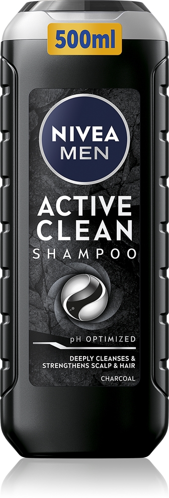 

Men Active Clean - шампунь глубокого очищения с активированным углем Nivea, 500 мл