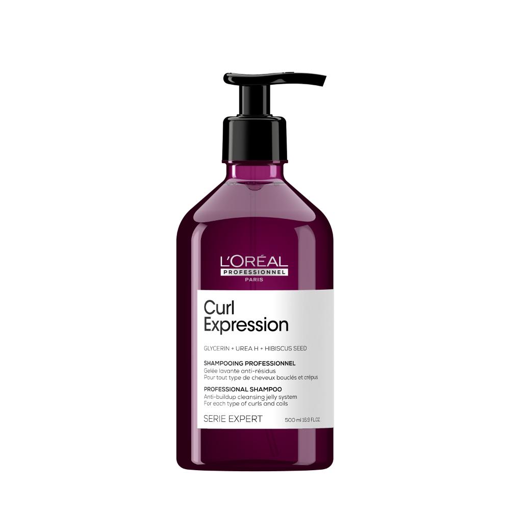 

Очищающий шампунь-гель для вьющихся волос curl expression anti-buildup cleansing jelly L′Oréal Professionnel Paris, 500 мл