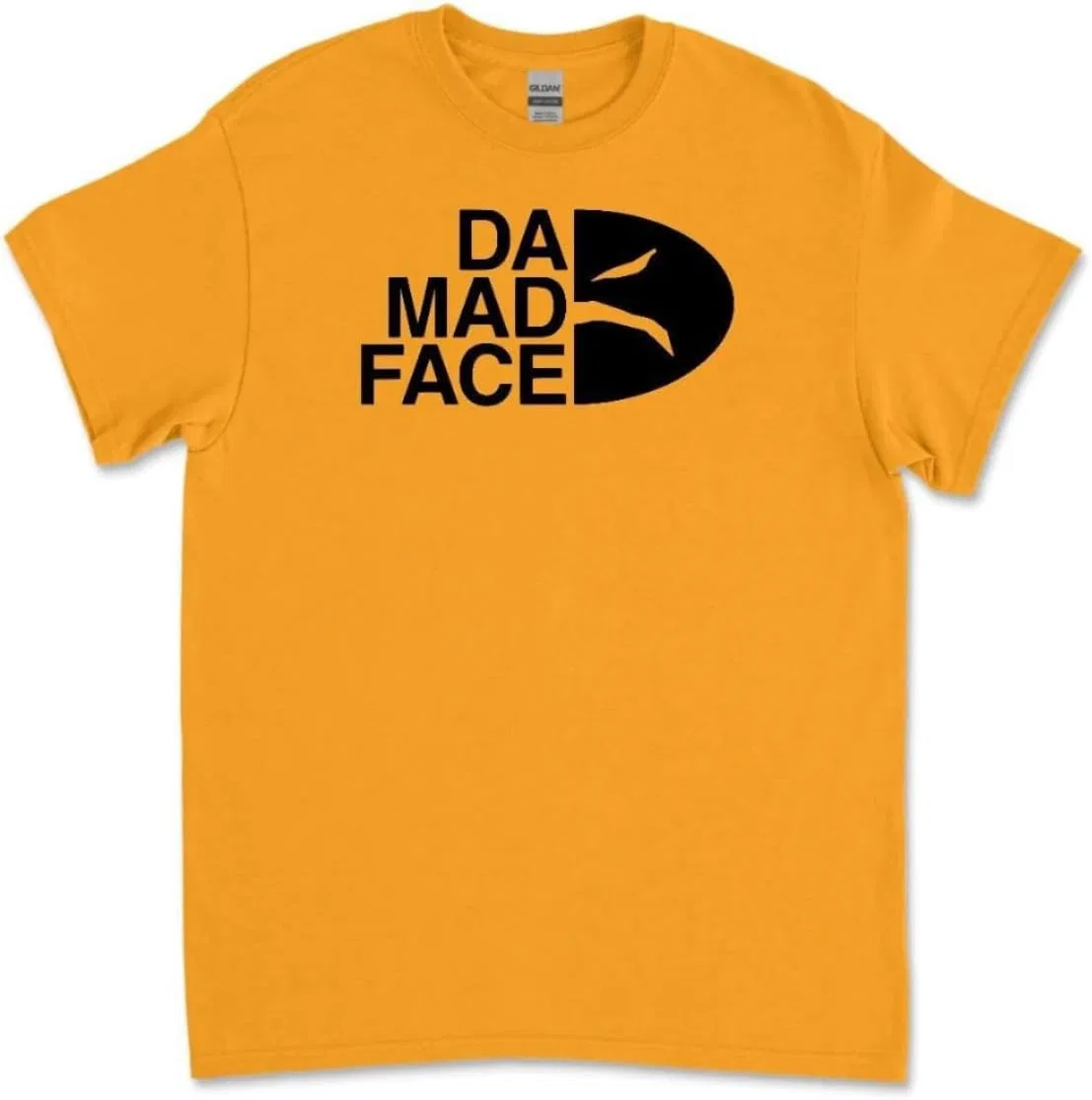 Футболка Generic Onyx Da Mad Face с пародией на хип-хоп, черная