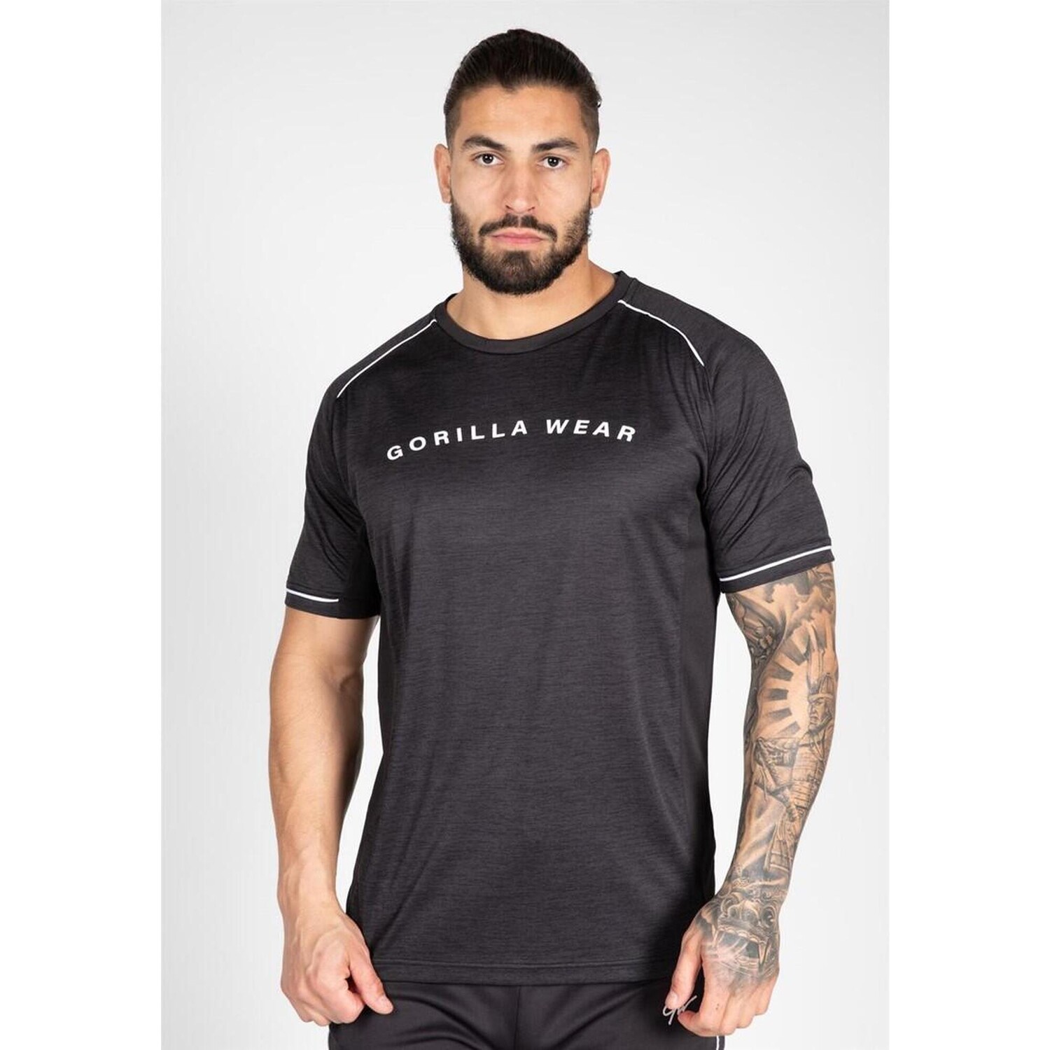 

Спортивная футболка Gorilla Wear, черный/белый