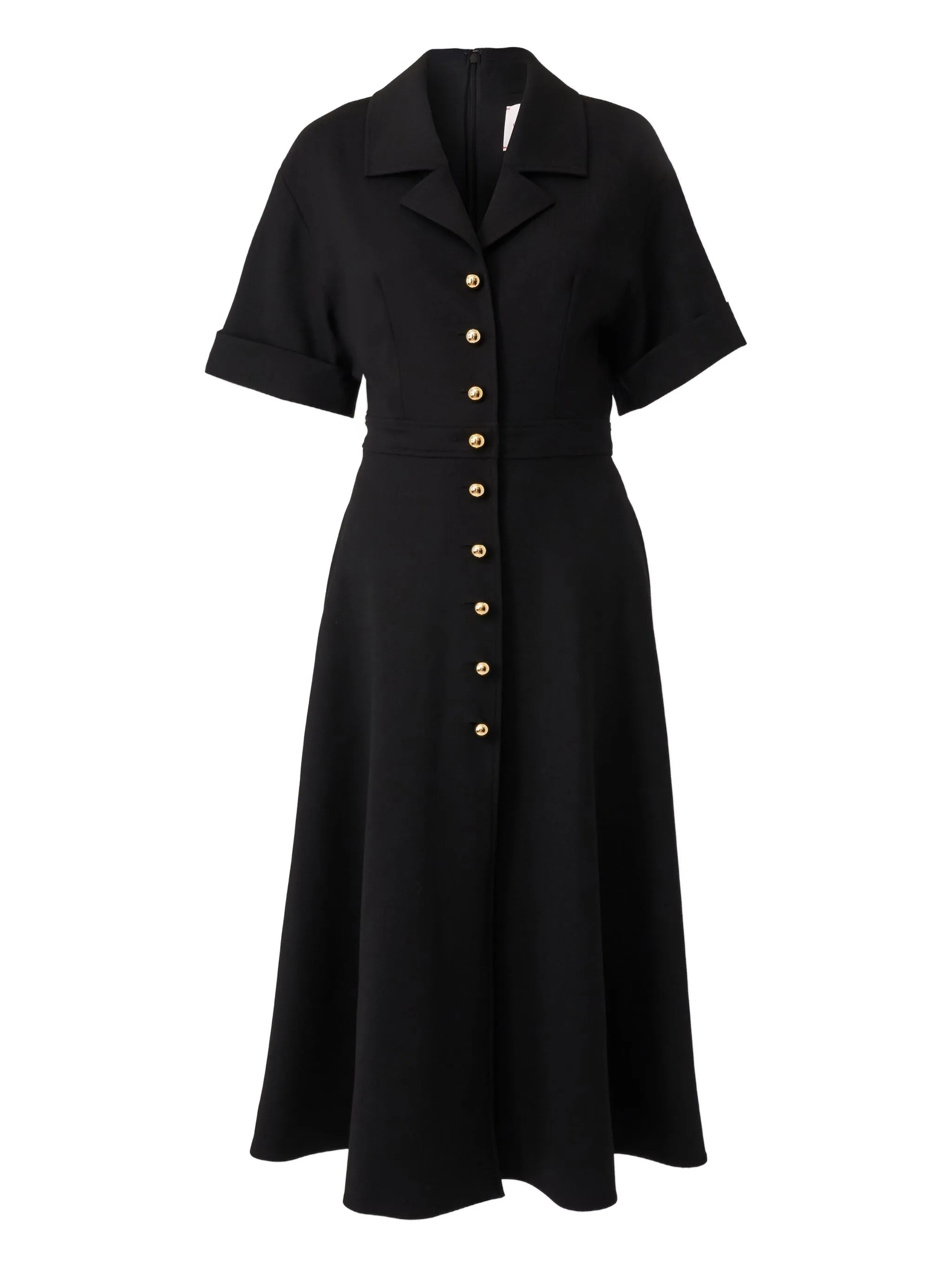 

Платье-рубашка на пуговицах Carolina Herrera, черный