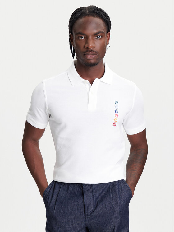 

Рубашка поло стандартный крой 3089U302J United Colors Of Benetton, белый
