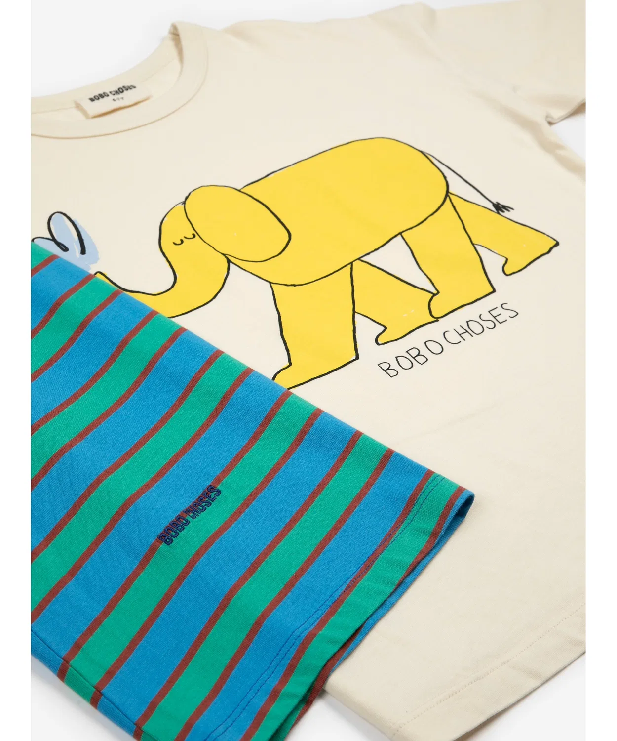 Комплект домашней одежды Yellow Elephant из хлопка, синий — фото 2