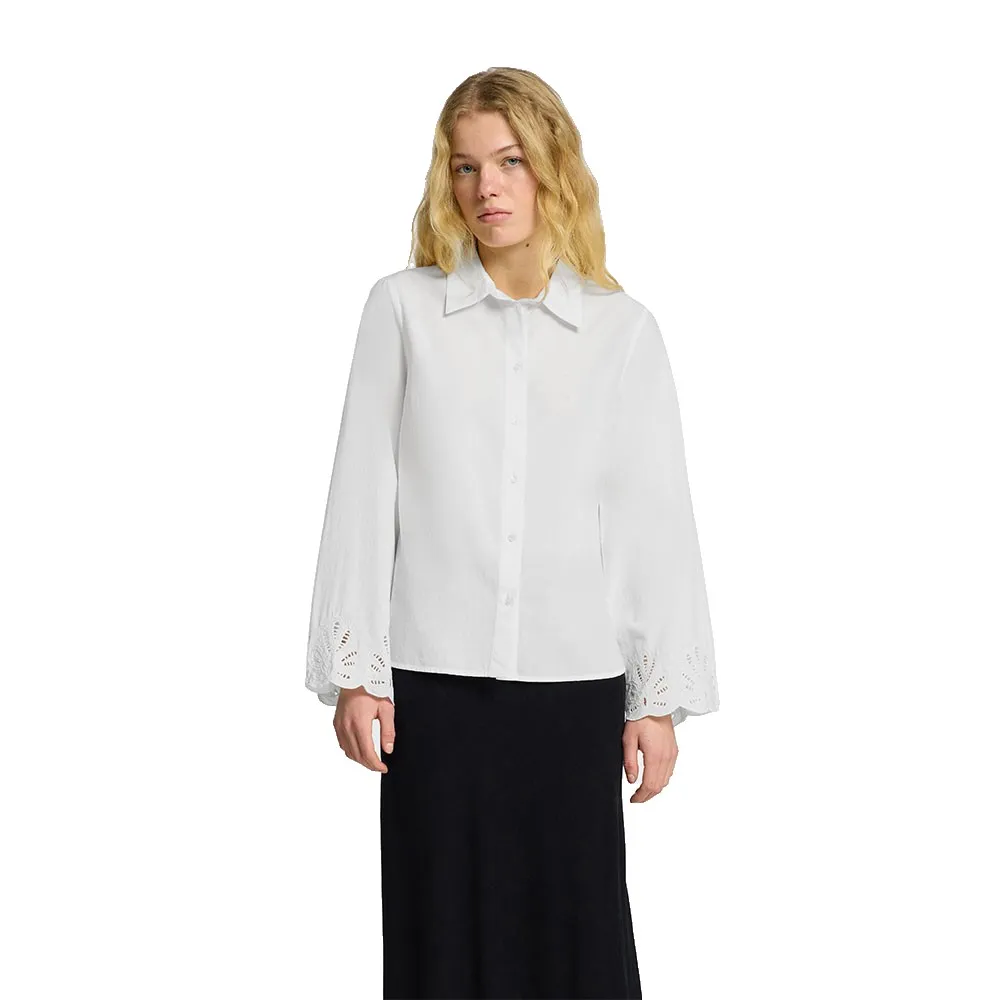 

Рубашка с длинным рукавом Selected Dahlia, белый