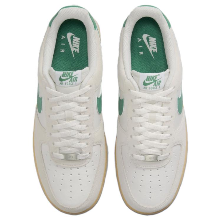 Nike Air Force 1 Low '07 LV8 Phantom Malachite Gum, Бежево-зелёный — фото 4