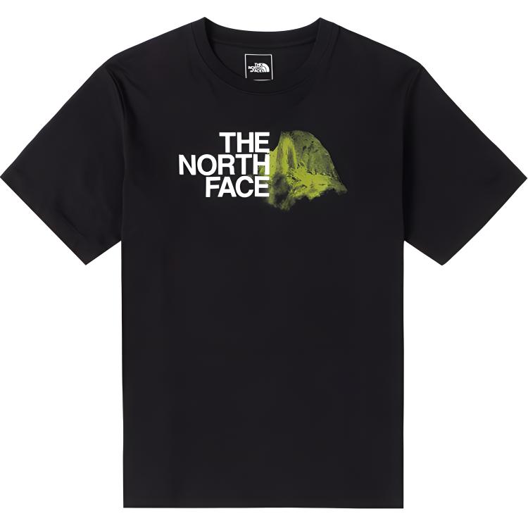 

Футболка мужская черная The North Face, черный