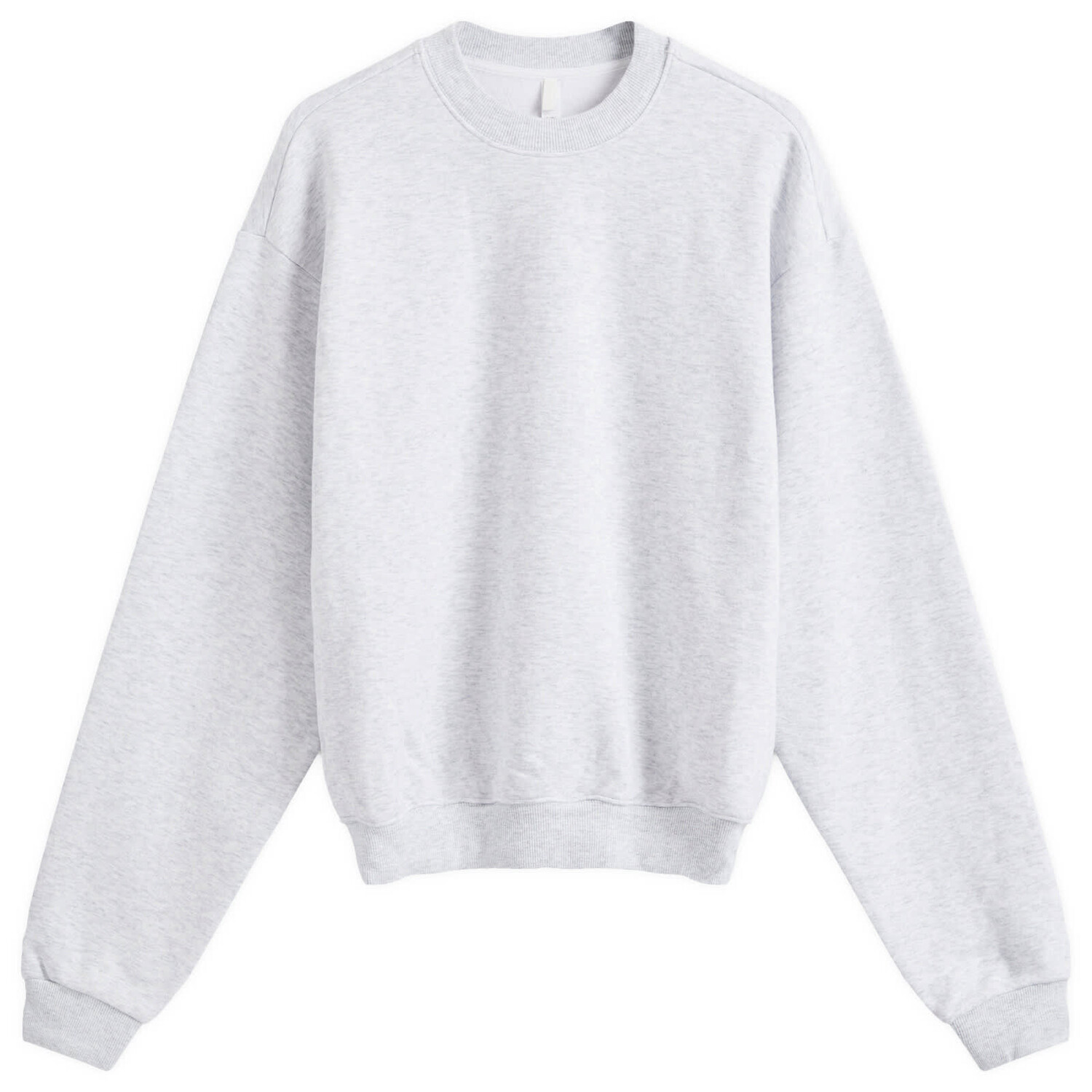 

Толстовка Skims Cotton Fleece Classic Crew Sweat, цвет Light Heather Grey