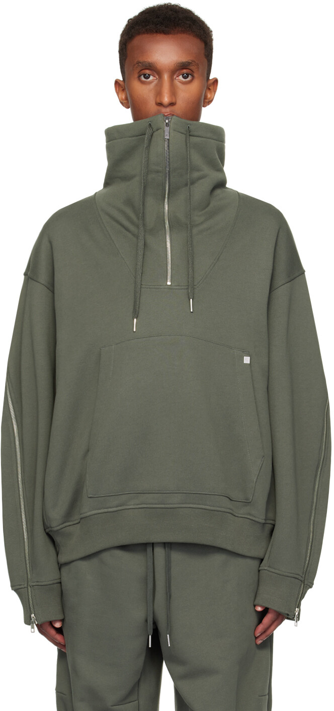 

Серый свитшот «Чемодан» Helmut Lang