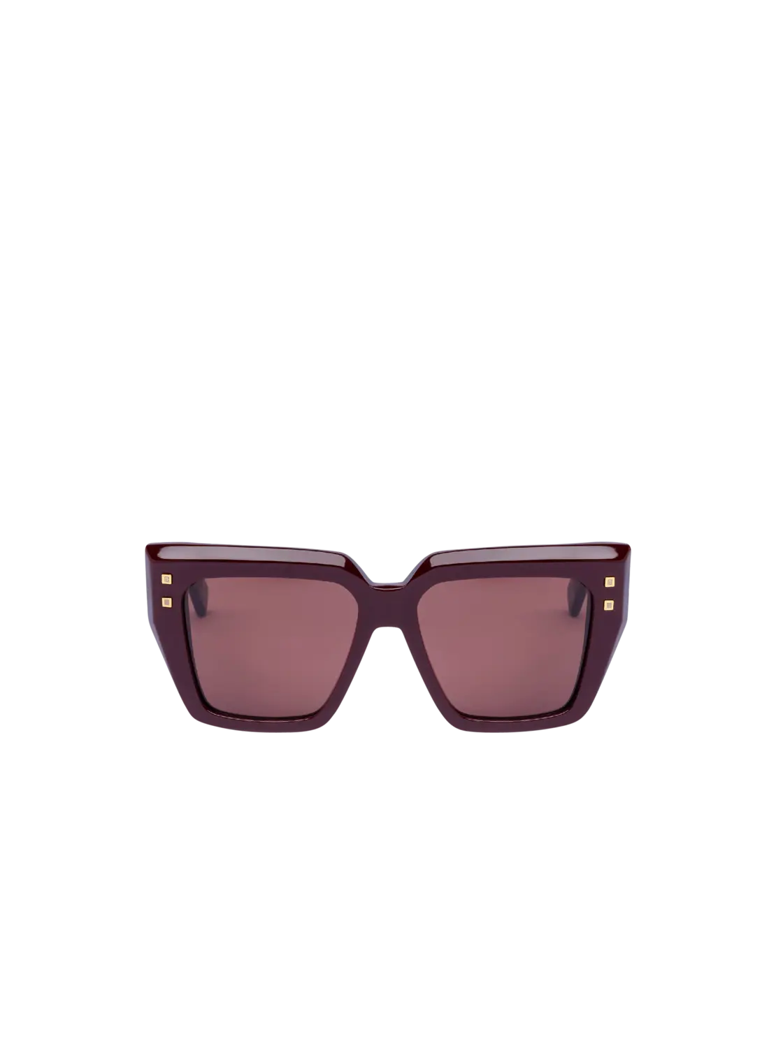 

Солнцезащитные очки B-Fame Balmain, коричневый/черный/красный