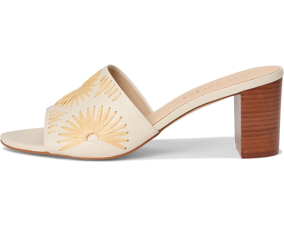 Туфли Jack Rogers Susie Sandal - Nappa/Raffia, цвет Ivory/Natural — фото 4