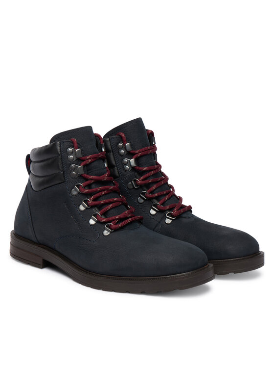 Туфли на шнуровке Cleated Hilfiger Wrm Hook Boot FM0FM05699 Tommy Hilfiger, синий — фото 2