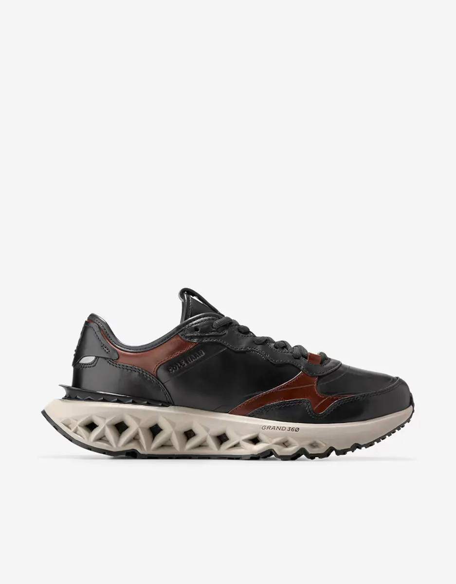 

Высокотехнологичные и дизайнерские мужские кожаные кроссовки Cole Haan, чёрный