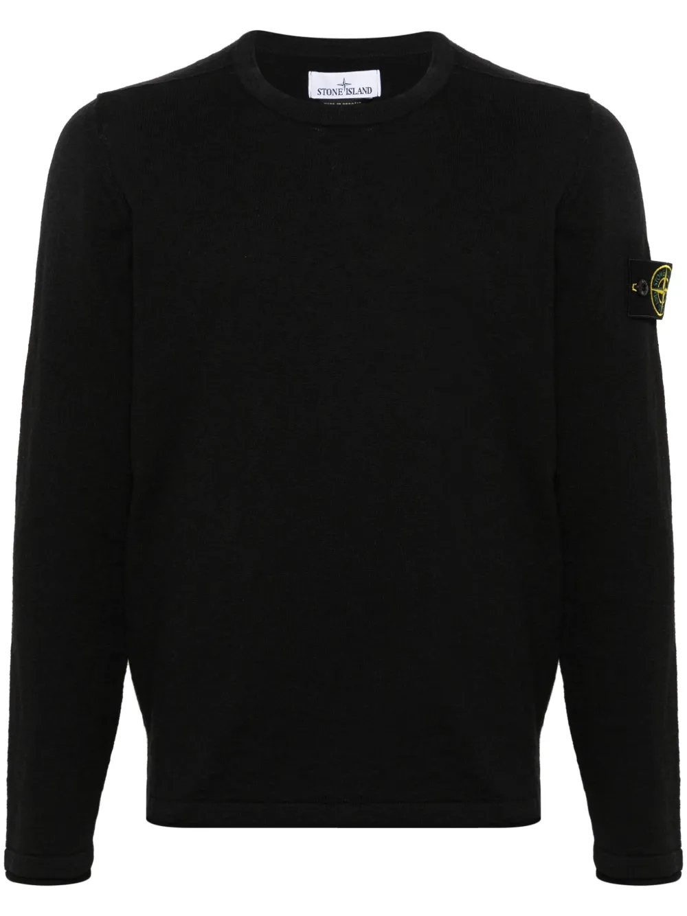 

Джемпер с логотипом Compass Stone Island, черный