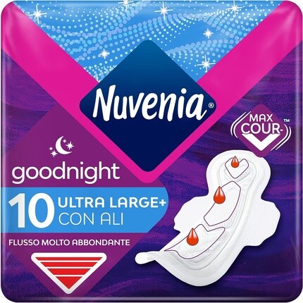 

Nuvenia Ultra Absorbent с ночными крыльями 10г
