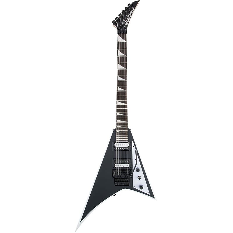 

Электрогитара Jackson JS Series Rhoads JS32 Electric Guitar, Amaranth Fingerboard, Black with White Bevels
